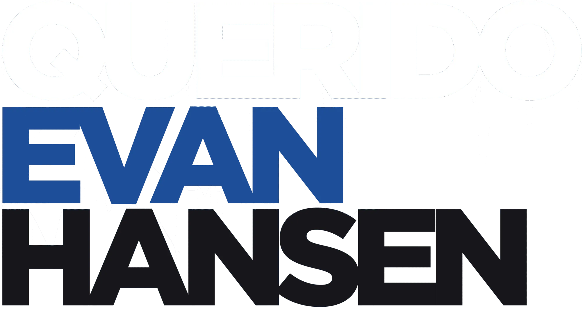 Querido Evan Hansen logo vertical